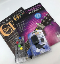 Official Chordbuddy Guitar Learning System VOL. 2 BOOK WITH TUNER USA MADE