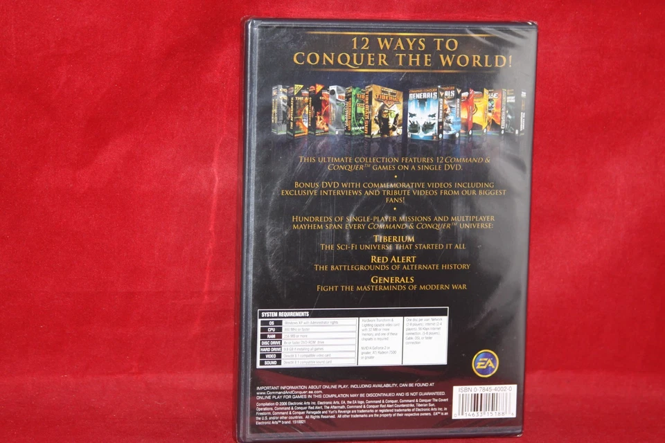 Command & and Conquer The First Decade (PC DVD, 2006) Authentic Game - Image 2 of 4