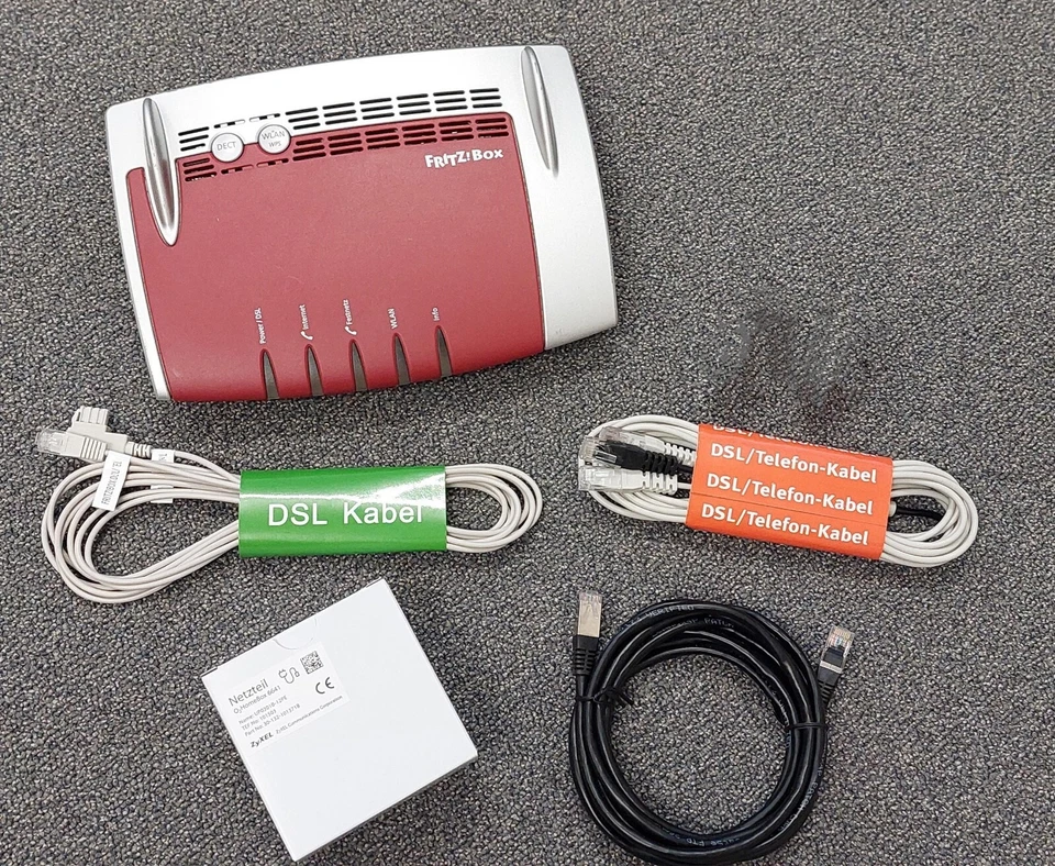 AKTION SPEZIAL AVM FritzBox 7490 - akt. Firmware inkl. Zubehör - Bild 3 von 3