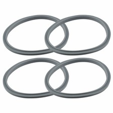 4 Pack Gray Gasket Replacement for NutriBullet 600W 900W NB-101B NB-101S NB-201