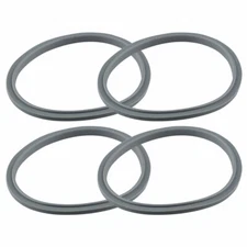 4 Pack Gray Gasket Replacement for NutriBullet 600W 900W NB-101B NB-101S NB-201