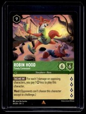 Disney Lorcana ​Shimmering Skies Robin Hood Timely Contestant Non Foil 69/204