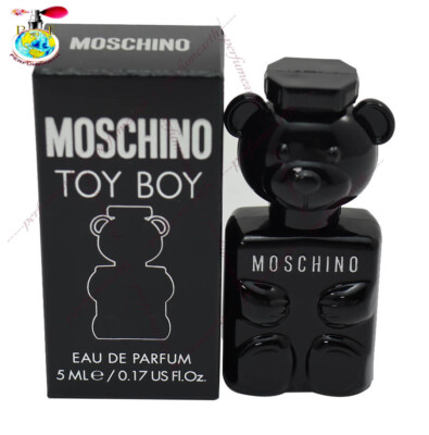 Moschino Toy Boy By Moschino .17 oz/5ml Edp Mini Splash For Men New In Box 