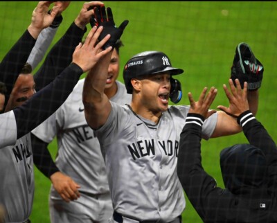 8x10 Photo GIANCARLO STANTON New York Yankees All-Star Bronx Bombers Home Run HR