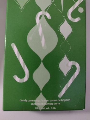 Jabón de Navidad Avon Bastón de Caramelo Nuevo en Caja Lote de 2 Aprox 4.5" Con Cinta - Imagen 2 de 5