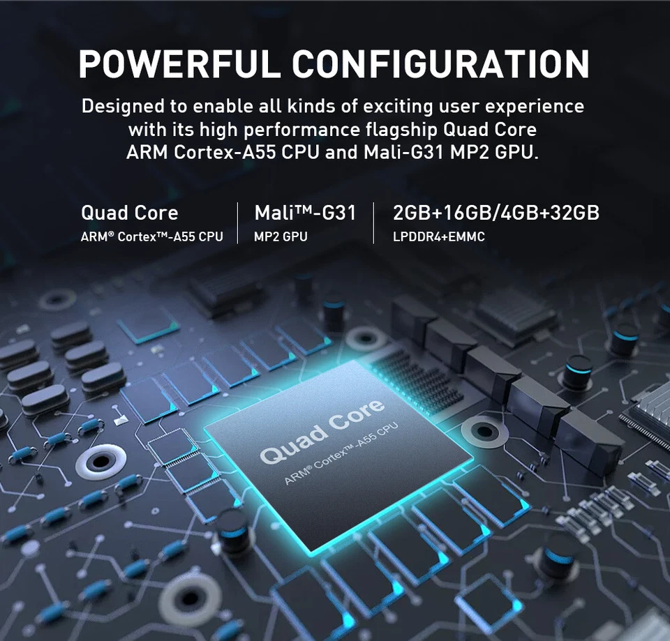 Portable DLP Android Mini Smart Projector 4K Home Theater Android 9 16GB / 32GB - Image 2 of 4