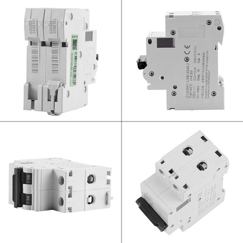 16A/32A/63A Circuit Breaker C65H-DC 2P 250V DC PV Solar Energy Switch Amps B - Picture 3 of 8