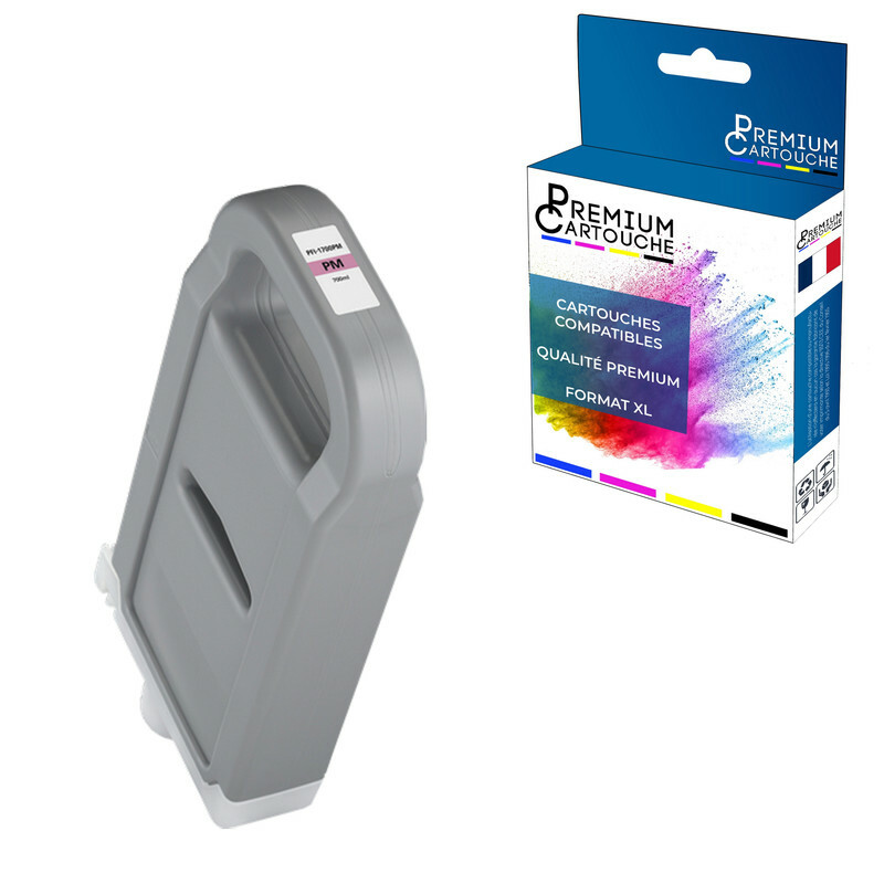 Cartouche PFI-1700PM Canon compatible aux encres pigmentées haute fidélité
