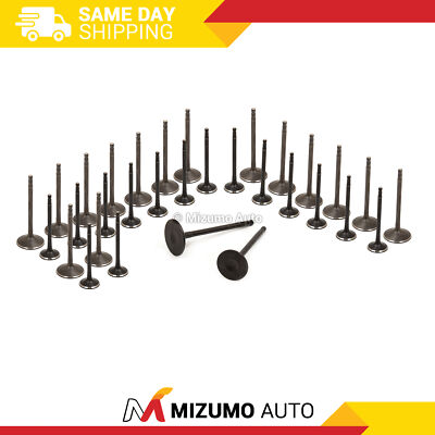 Intake Exhaust Valves Fit 04-13 Infiniti QX56 Nissan Pathfinder Titian 5.6L 32V