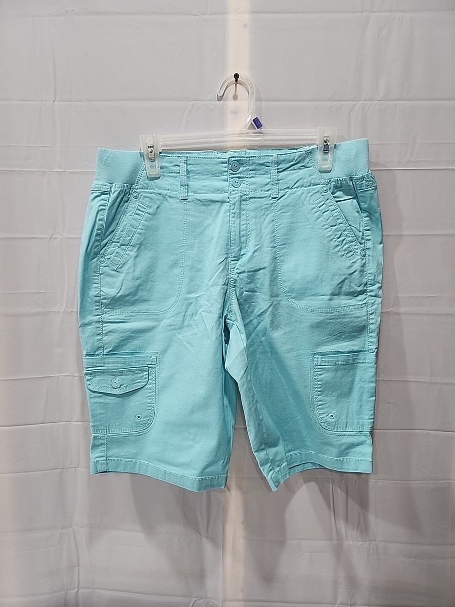 New Other GLORIA VANDERBILT WOMEN'S MARION CARGO BERMUDA SHORTS