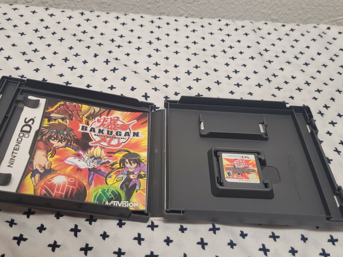 Bakugan Battle Brawlers Nintendo DS 2009 Complete Case & Manual