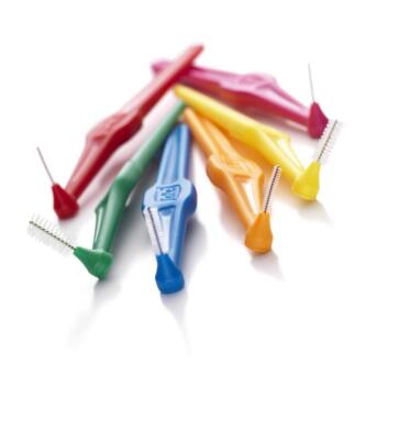 2x TePe Angle Interdentalbürsten gemischt 0,4mm bis 0,8mm 2x 6 Stück