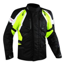 A-Pro Enduro Giacca Moto Turismo Touring Cordura Impermeabile 4 Stagioni Nero Xxl - 2