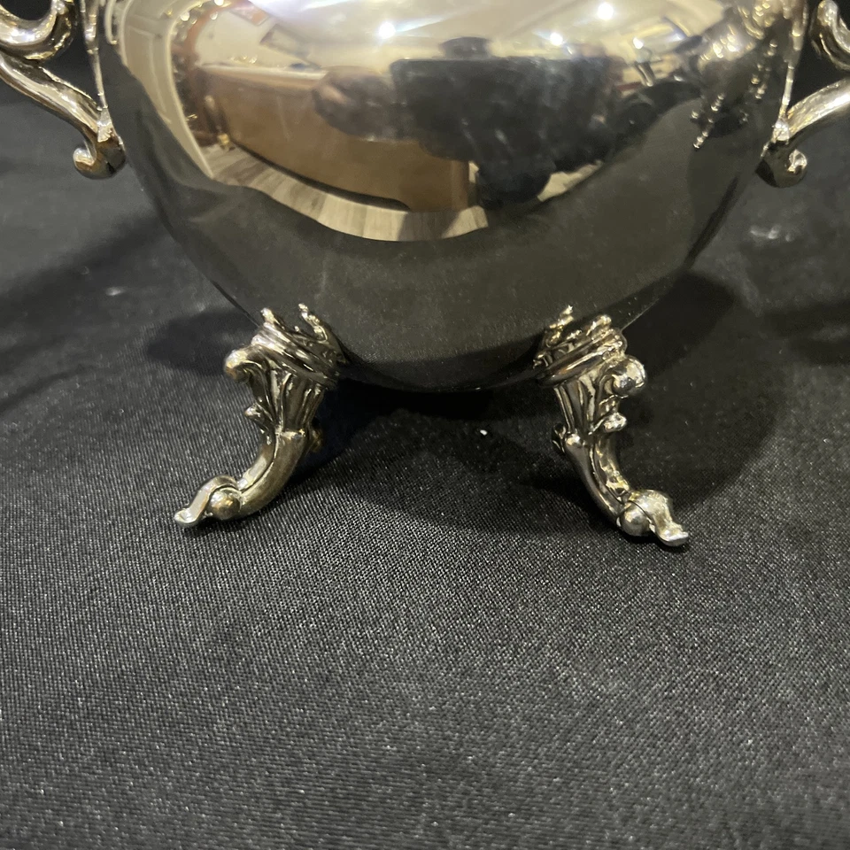 Conjunto de chá/café vintage prata 1883 banhado a prata conjunto com 4 peças - Imagem 4 de 4