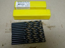 Marxman Morse 80602 1/4" Jobber Drill Bit PACK OF 12 MADE USA Black  Gold NEW