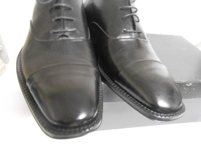 Rangoni Firenze Capri Leather Dress Men display picture 2