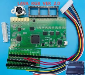 Lava RGB Version 2.0 Upgrade Board For Famicom NES Console