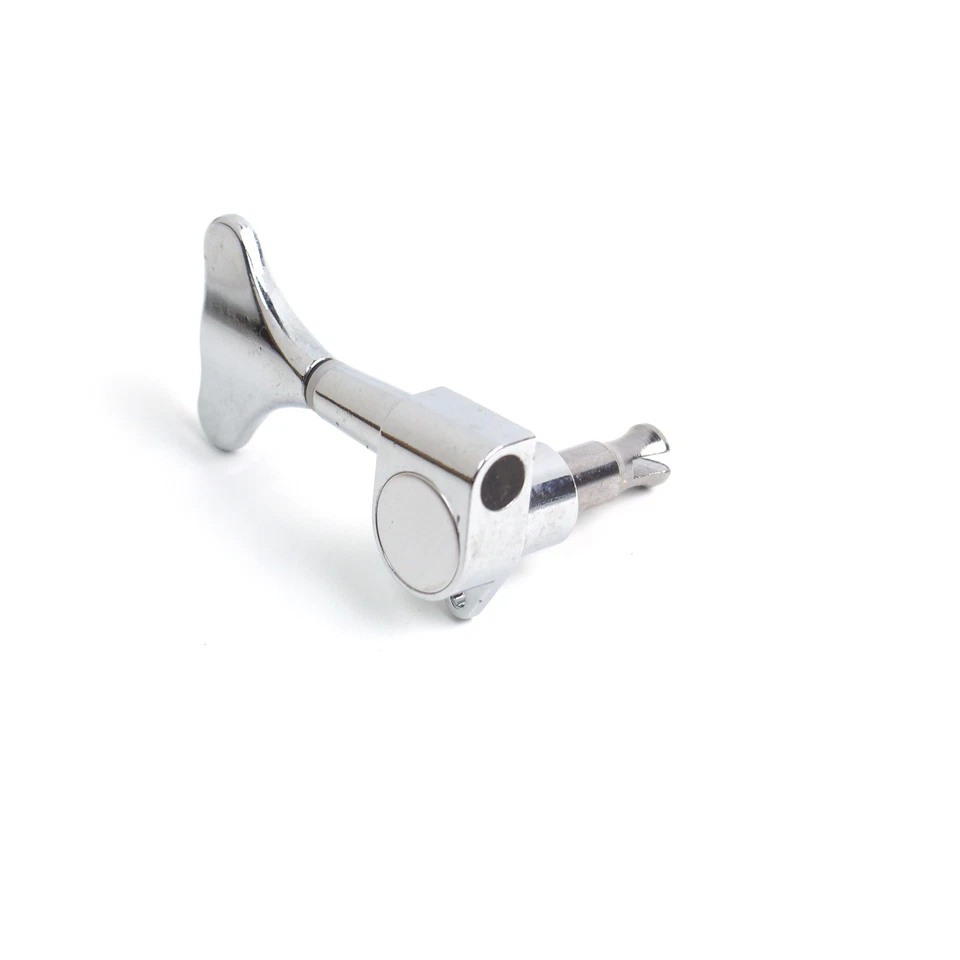 Juego de clavijas de cabezal de afinación de bajo eléctrico 2L+2R, cromo Foto 4 de 4