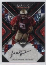 2022 Mania American Football Donut Circles Digital /8 McKenzie Milton Auto 2b7