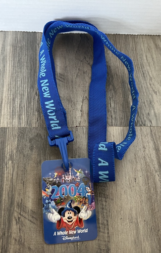 DLR - 2004 A Whole New World Lanyard Sorcerer Mickey - NO Disney Pins 38339 - Picture 2 of 4