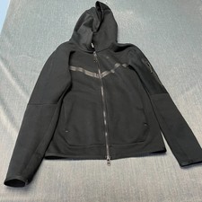 Nike Men's Hoodie Size XS Black Tech Fleece Full Zip Athletic Outerwear Jacket