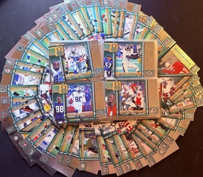 1999 Omega Football Card Lot   Emmitt Smith, Ray Lewis, Champ Bailey | 102 Cards