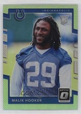 2017 Donruss Optic Rookies Lime Green Prizm Malik Hooker #118 12nf