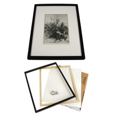 Gallery 12 Wood Frame Kit Black 11 x 14 Archival