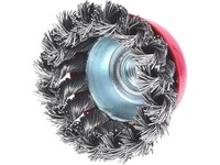 KS Tools 340.0025 Rostfreie StahldrahttopfbüRste 0,5Mm, Ø 65Mm