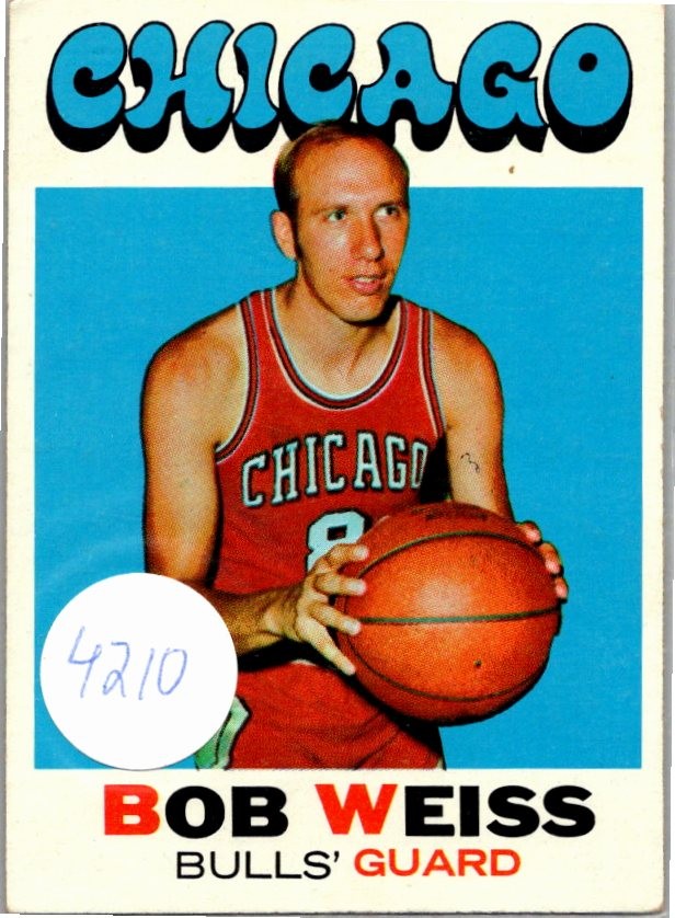 1971-72 Topps #128 Bob Weiss