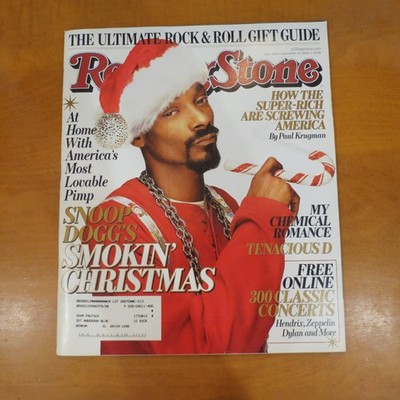 Snoop Dogg Rolling Stone Magazine Issue 1015 2006
