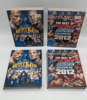 DVD | WWE Wrestlemania 29 ( 3DVDs ) + Best of Raw and Smack Down 2012 ( 3 DVDs )