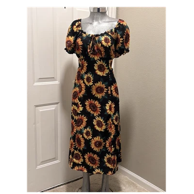 Sunflower Print In Women's Dresses for sale - eBay Sunflower Print In Women's Dresses for sale - eBay