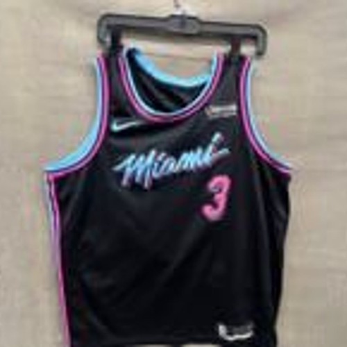Nike NBA Miami Heat Dwayne Wade Vice City Edition Basketball Jersey Size XL
