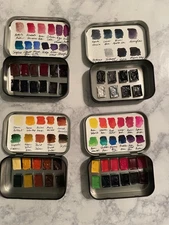 Watercolor Sample Sets Daniel Smith, Winsor & Newton, Holbein