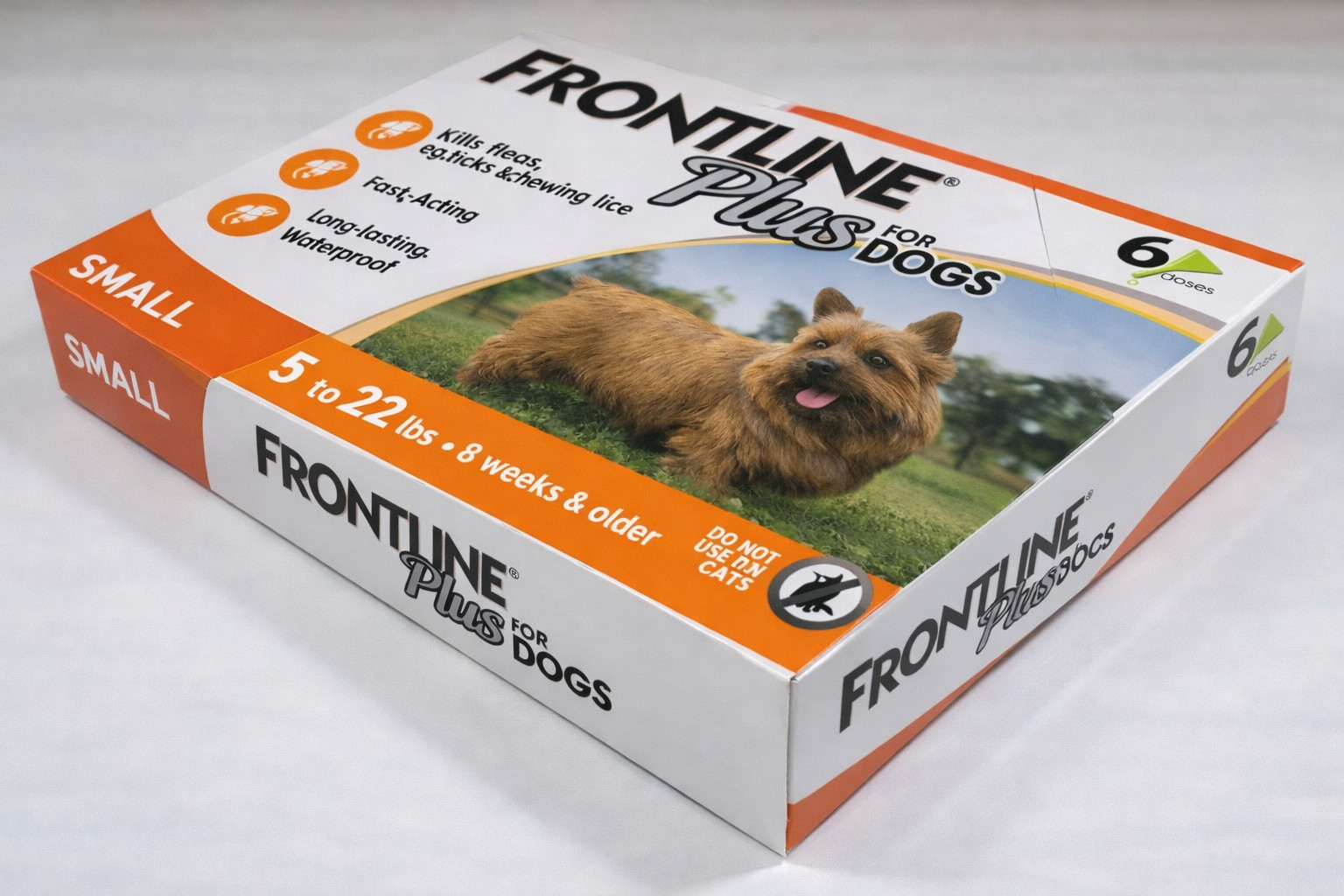 For Small Dogs 5-22 Lbs  6 DOSES BRAND NEW SEALED US Stock