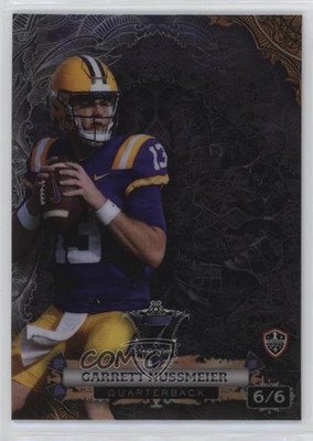 2024 Wild 7 Card Studs Promo Clubs 6/6 Garrett Nussmeier #P7CFC-GN 1j1o