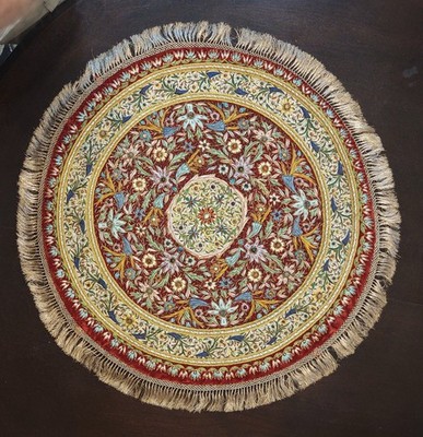 One Of A Kind, Museum Quality Decorative Tapestry. Ready For Framing, Hand-Sewn.