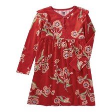 🆕 Tea Collection NWT Scottish Lyrical Henley Twirly Dress. Size 4. 