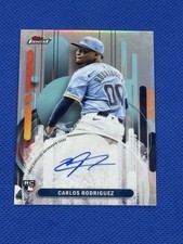 2025 Topps Finest Baseball Carlos Rodriguez Finest Auto #FA-CR Refractor