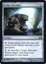 Codex Shredder -Foil Near Mint MTG Mystery Booster Retail Edition Foils