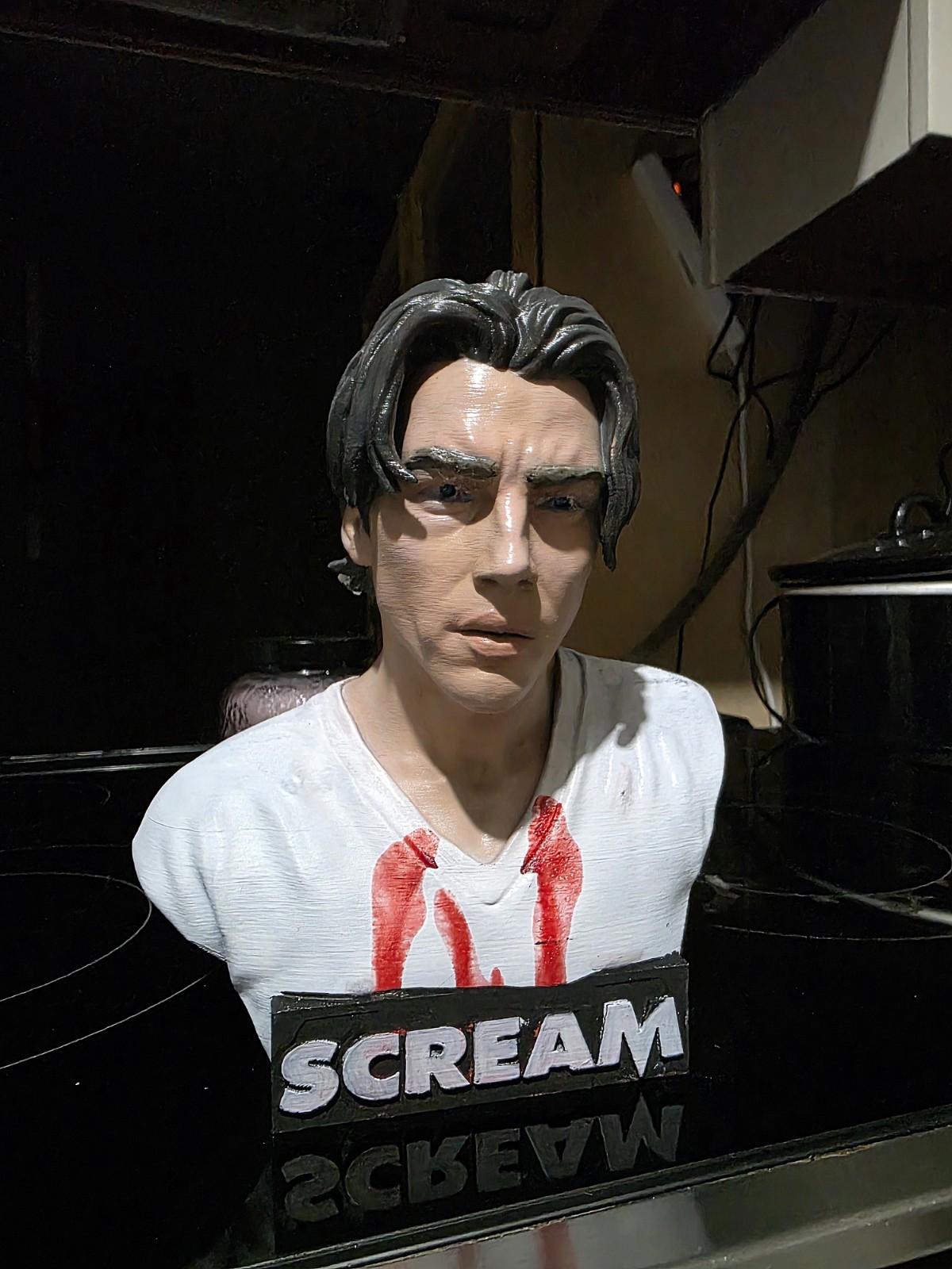 Scream movie billy loomis bust horror movie memorabilia figurine wes craven