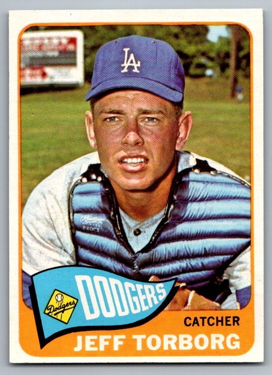 1965 Topps Set-Break #527 Jeff Torborg NR-MINT *JAYSACE*