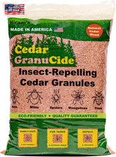 Granucide Cedar Granules Cedar Chips for Home Garden Repels Ants, Aphids,