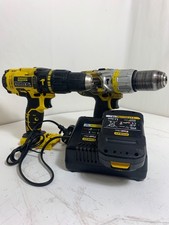 2 X Stanley Fatmax Drills with 1 X Stanley Fatmax 18v Charging Battery/Station
