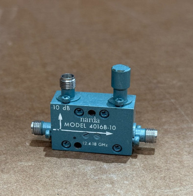 Narda Model 4016B-10 12.4-18GHz 10dB Directional Coupler