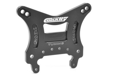 Team Corally C-00180-1122 Shock Tower - Asuga XLR - Front - Swiss Made 7075 T6 -