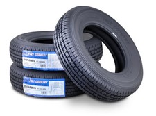 3 Trailer Tires St17580r13 Free Country Premium Radial 8pr Lr D Wscuff Guard