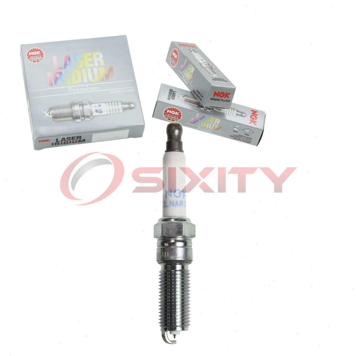 NGK 93227 SILNAR7B7 Laser Iridium Spark Plug for 55486272 Ignition Wire cq