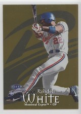 1999 Fleer Brilliants Gold /99 Rondell White #110G 7xr